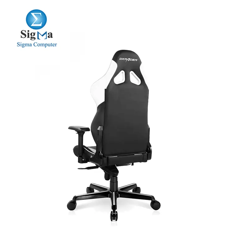 DXRacer Gladiator Series Modular Gaming Chair D8200 - Black & White (The Seat Cushion Is Removable) GC-G001-NW-B2-423 